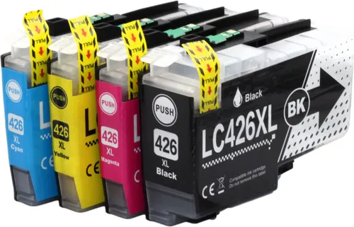 Kompatibles Druckerpatronen-Sparset für Brother LC426XLVAL von OBV