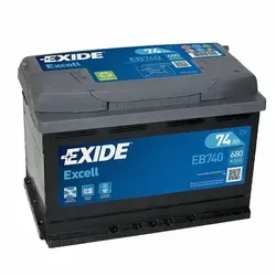 Exide EB740 Excell 74Ah 680A Autobatterie