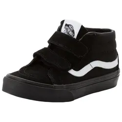 Vans UY SK8-Mid Reissue V Sneaker für Kinder - Stylische Sneaker für Kinder, ideal zum Skaten. Die langlebige Lederoberfläche und die rutschfeste Gummi-Sohle sorgen für sicheren Halt und Komfort. Vielseitig kombinierbar für Schule und Freizeit.