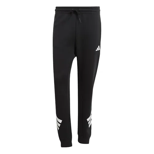 ADIDAS Herren Hose Future Icons 3-Stripes - Modische Hose aus weichem French-Terry-Material, ideal für Freizeit und Alltag. Hergestellt aus mindestens 70% recycelten und erneuerbaren Materialien für nachhaltigen Komfort.