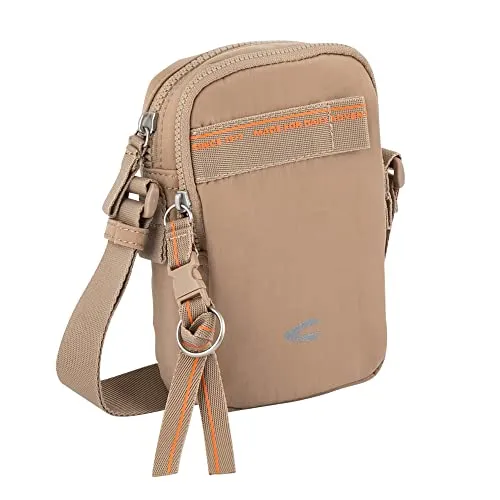 camel active Spirit Damen Umhängetasche - Beige Mini Crossbody Bag - Umhängetaschen, lässig und robust, ideal für Abenteuerlustige, die Stil und Funktionalität schätzen.