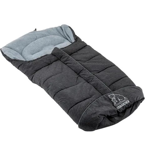 Ress Sack Eisbärchen Schlitten für Kinder in grau, Einheitsgröße