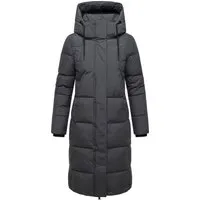 Marikoo Damen Winter Steppmantel Chumanii XVI mit Magnettaschen - Der stilvolle Marikoo Wintermantel Chumanii XVI kombiniert Komfort und Funktionalität. Mit abnehmbarer Kapuze, warmem Futter und praktischen Taschen ist er ideal für kalte Tage. Erhältlich in 11 Farben und Größen XS–6XL.