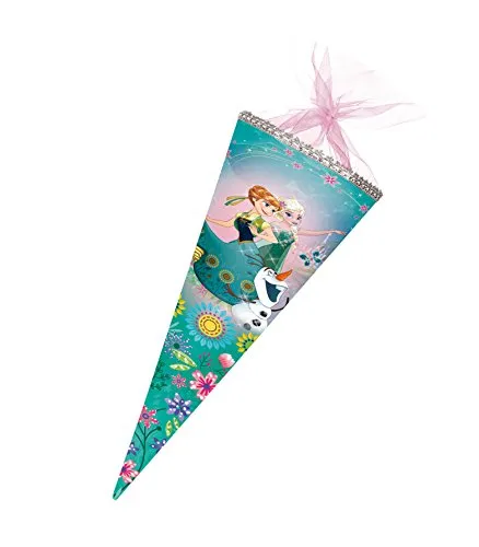 Nestler Aladdin Schultüte Eiskönigin, 70 cm, rund, für Mädchen