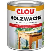 Clou Holzwachs W1 750 ml farblos - Hochwertiger Schutz für Holzoberflächen - Holzöle & Holzwachs, bietet langanhaltenden Schutz und natürliche Schönheit für Ihre Holzoberflächen.