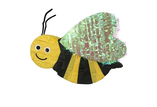 Funny Fashion Pinata Pinata 'Glitzer Biene', 42x39x7,5cm von Funny Fashion