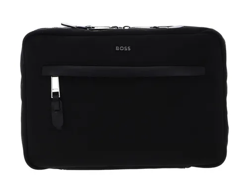 BOSS Highway Kulturbeutel schwarz 50548007-001 - Reisetaschen mit praktischem Design, ideal für stilbewusste Reisende, 29 cm groß für optimale Organisation