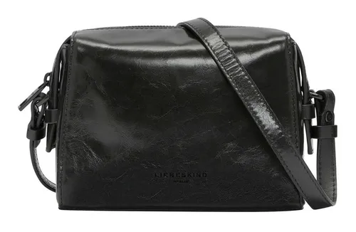 Liebeskind Lou 2 Paper Touch S Umhängetasche schwarz - Umhängetasche aus hochwertigem Rindsleder, mit elegantem Design und praktischer Größe für den Alltag.