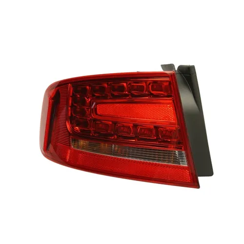 HELLA 2VA 010 085-091 Heckleuchte - LED - Links - Heckleuchte für Audi A4 (8K2, B8) mit LED-Technologie, bietet vier Leuchtefunktionen inklusive Blinklicht und Bremslicht. Erstausrüster-Qualität für optimale Passgenauigkeit.
