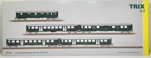 TRIX H0 23134 5er-Set Leichtstahlwagen der SBB von Trix