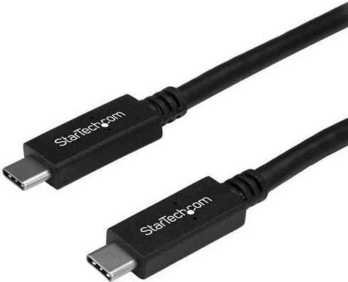 StarTech.com USB-C auf USB-C Kabel 1,8m mit 5A Power Delivery - USB 3.0 Kabel für schnelle Datenübertragung bis 5Gbit/s, unterstützt 4K-Video und ist USB-IF zertifiziert - ideal für leistungsstarke Geräte.