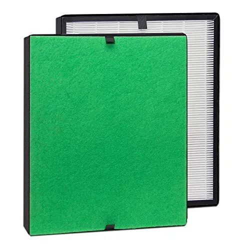 alfda True HEPA Filter-Komplett-Set für ALR160 Luftreiniger - Haushaltsgroßgeräte mit antibakteriellem Partikel-Filter, ideal für Allergiker und sorgt für saubere, frische Luft.