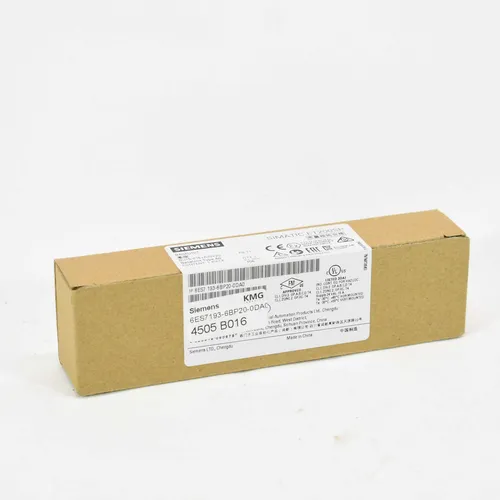 Siemens SIMATIC ET 200SP BU15 6ES7193-6BP20-0DA0 6ES7 193-6BP20-0DA0 -new-