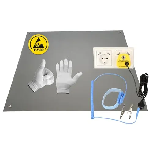 Minadax 60 x 40cm Antistatik ESD Computer Matte von Minadax