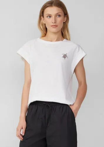 s.Oliver Kurzarmshirt T-Shirt T-Shirt im Relaxed Fit mit kleinem Artwork