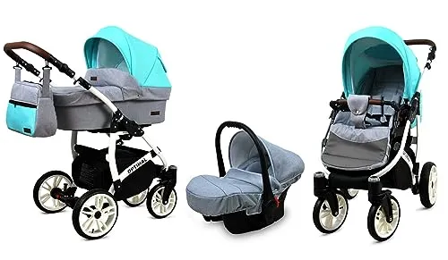 BabyLux® Kinderwagen Set 3 in 1