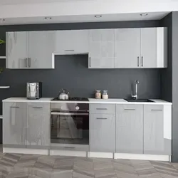 roe furniture Küchenzeile Grau, 240 cm