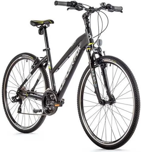 leichtes 28 Zoll Alu Leader Fox Away Fahrrad Crossbike schwarz Rh 42cm