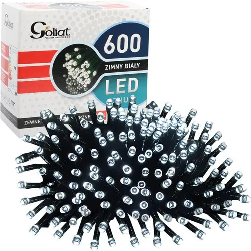 LED-Weihnachtsbaumlichterkette 600 Teile, Kaltweiß, 30 m