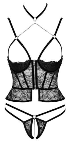 Hebe Set Zip 75B/S Schwarz
