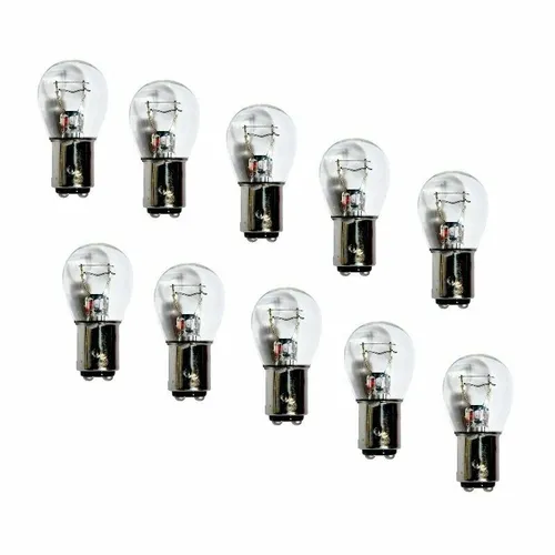 BAY15D 21/5W P21/5W Glühbirne Kugellampe Lechte Lampe Bremslicht Doppelfaden 10x