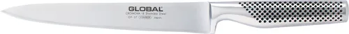 Global Tranchiermesser 22cm geschmiedet - Präzision aus Japan - Tranchiermesser, geschmiedet von Yoshikin in Japan, ideal für professionelle Köche und anspruchsvolle Hobbyköche.