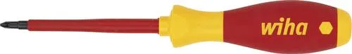 Wiha 00846 VDE Kreuzschlitz-Schraubendreher PH 0 Klingenlänge: 60 mm DIN ISO 8764, DIN EN 60900