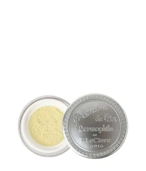 T.LeClerc Dermophilic Poudre de Riz 20 g - Loser Puder 02 Banane - Hochwertiger loser Puder für einen makellosen Teint, bietet ein natürliches Finish und passt sich jedem Hauttyp an. Ideal für empfindliche Haut und sorgt für ein seidiges Hautgefühl.