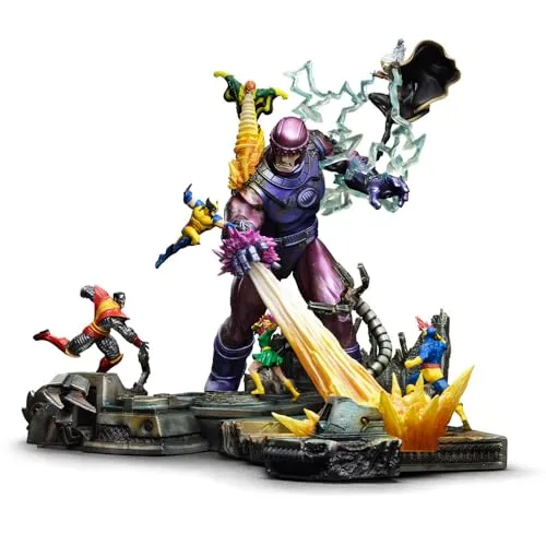 Iron Studios X-Men Danger Room Diorama A – Maßstab 1:20 Sammlerstück