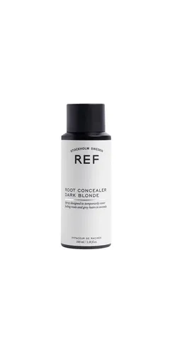 REF Root Concealer Dark Blonde 125 ml - Coloration - Das REF Root Concealer Spray deckt graue Wurzeln schnell und effektiv ab, trocknet rasch und hält bis zur nächsten Haarwäsche.