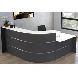 Kerkmann Empfangstheke Bari 3559, anthrazit/weiß von Kerkmann