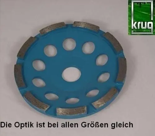 Diamant-Topfschleifer 1-reihig 180 mm für Beton und Granit - Schleif- & Trennscheiben: Hochwertiger Diamant-Topfschleifer für effizientes Schleifen von Beton und Granit, ideal für Profis und Heimwerker.