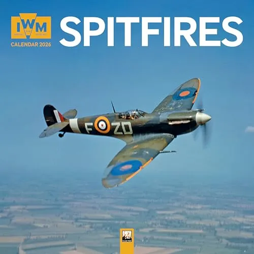 IWM – Spitfires – Spitfire – Britisches Jagdflugzeug 2026 – Original Flame Tree Publishing-Kalender [Kalender] (Wall-Kalender)