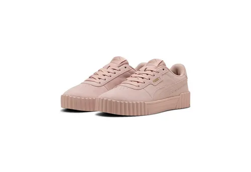 PUMA CARINA 3.0 SD Sneaker, Gr. 38, rosa - Sportliche Sneaker mit Wildleder-Obermaterial und SOFTFOAM+ Einlegesohle für optimalen Komfort – perfekt für stylische Alltagslooks!