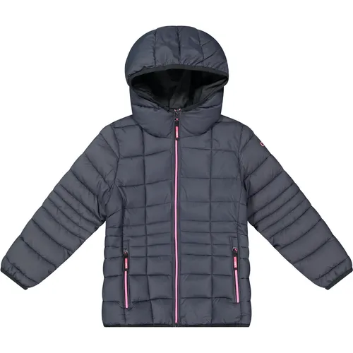 CMP Kinder Hoodie Jacke (Größe 104, grau) - Funktionsjacke für Mädchen, vielseitig und komfortabel, ideal für kühle Tage beim Sport oder in der Natur.