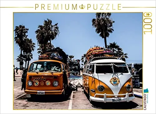 CALVENDO Puzzle Venice Beach 2017 - 1000 Teile - Klassische Puzzles mit einzigartigem Motiv, hochwertiger Druck und perfekte Passform für ein unterhaltsames und entspannendes Puzzle-Erlebnis.