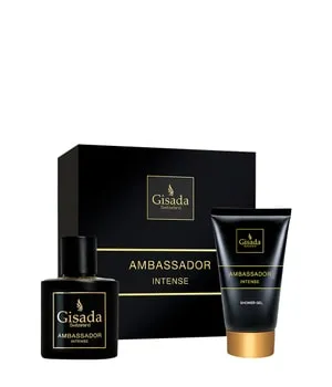 Gisada Switzerland Ambassador Intense Duftset - Parfum Set für Herren mit lebendiger Eleganz und zeitloser Frische - intensiver Duft mit Grapefruit, Lavendel und einem Hauch Kardamom.