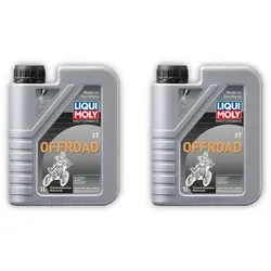 2x 1L LIQUI MOLY 3065 Motoröl Motorbike 2T Offroad
