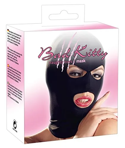 Bad Kitty Exotic Wear Kopfmaske schwarz