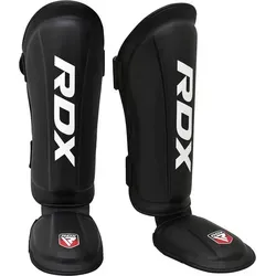 RDX Sports Schienbeinschutz L - Optimaler Schutz für Martial Arts - Sportschutz für Karate, Boxing und Muay Thai, mit gepolstertem Design für effektive Schienbein-Conditioning.