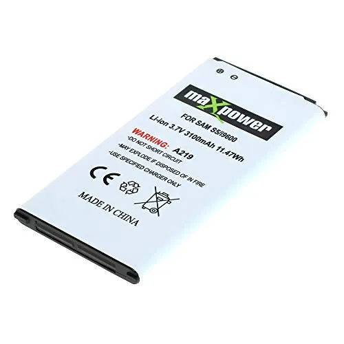 Mobilfunk Krause - Akku MaxPower für Samsung SM-G900F / G900F 3100mAh Li-Ionen (EB-BG900BBE)