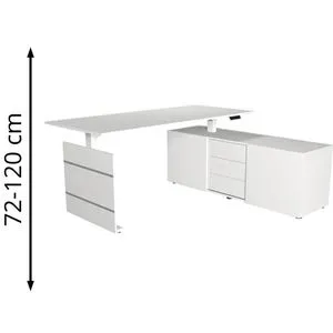 Kerkmann Move 3 Elektrisch Höhenverstellbarer Schreibtisch von Kerkmann