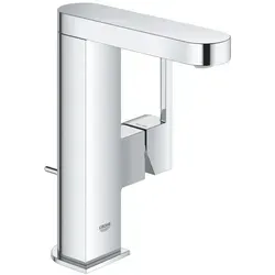 Grohe Plus Waschtisch-Einhebelmischer 23871003 - Hochwertige Armatur mit Temperaturbegrenzer - Waschtischarmaturen mit SilkMove Technologie für präzise Steuerung und EcoJoy Funktion für Wassereinsparung. Ideal für modernes Badezimmer.