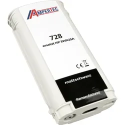 Kompatible Tinte für HP 3WX25A 728 matt schwarz