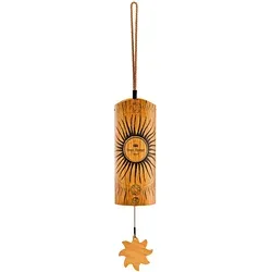 Meinl Sonic Energy Cosmic Bamboo Chime Sol - Percussion-Instrument mit sanften, resonierenden Tönen, auf 432 Hz gestimmt. Ideal für Entspannung und Meditation, inklusive zwei Pendel für unterschiedliche Klangerlebnisse.