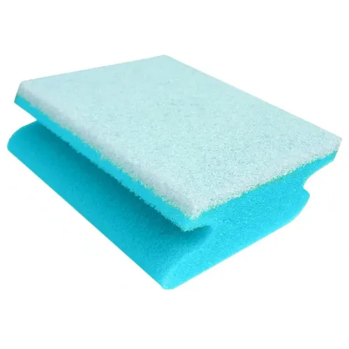 Topfreiniger Sito Vliesschwamm 9,5 x 7 x 4,5 cm blau weiß 9,5 x 7 x 4,5 cm, vielseitig gegen hartnäckigen Schmutz 5000049