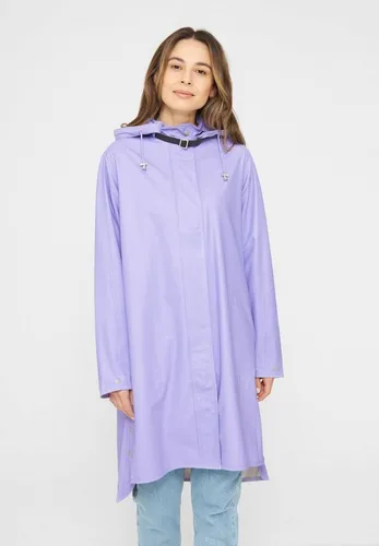 Ilse Jacobsen Regenmantel RAIN71 - Eleganter Schutz bei jedem Wetter in lila 36 - Leichter, flexibler Regenmantel für stilvolle Auftritte. Atmungsaktiv und wasserdicht, ideal für wechselhaftes Wetter. Perfekt für den täglichen Einsatz.
