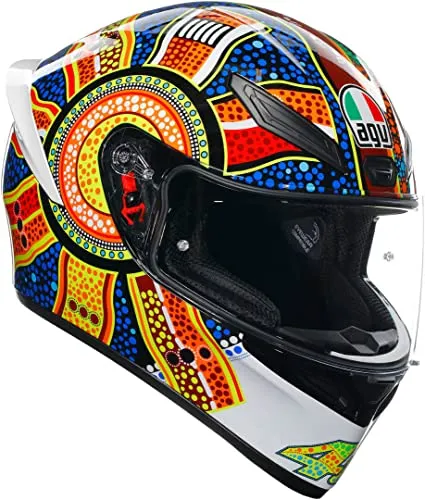 AGV Motorradhelm K1 S Dreamtime XXL - Motorradhelm K1 S, AGV E2206, bietet optimalen Schutz und Komfort für passionierte Biker.