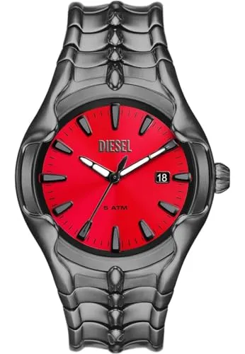 Diesel Quarzuhr VERT DZ2199 - Elegante Herrenuhr mit Edelstahlarmband - Chronographen mit leuchtenden Zeigern, wasserdicht bis 5 bar und sportlichem Design für jeden Anlass.