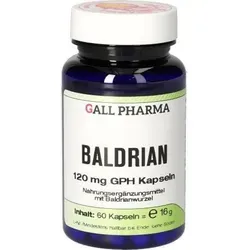 GALL PHARMA Baldrian 120 mg GPH Kapseln, 60 St. Kapseln